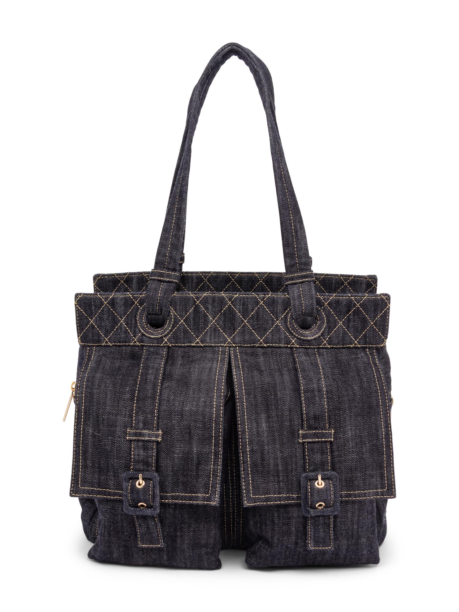 CHANEL, DENIM POCKET TOTE