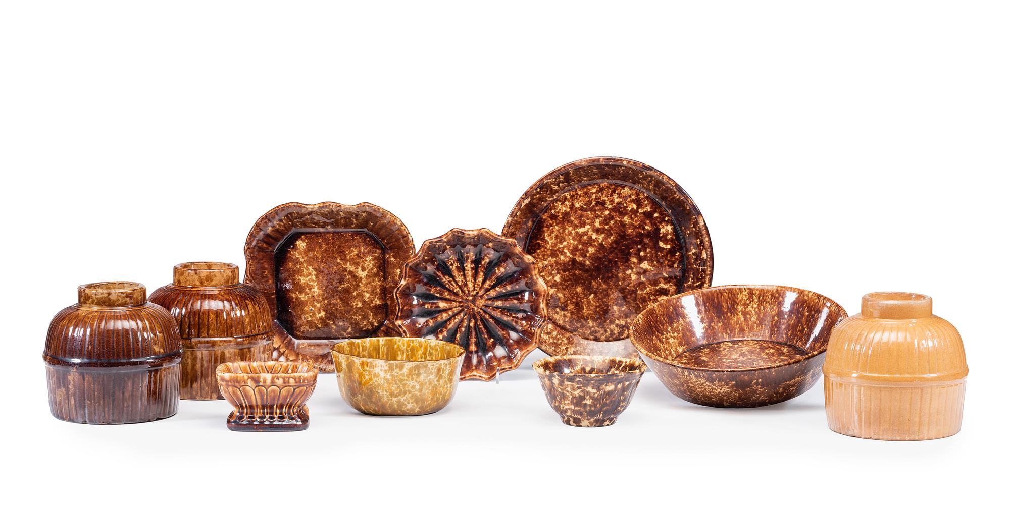 Ten Rockingham Glaze Articles