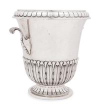 An Italian Silver Wine Cooler