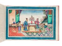 10 Chinese Export Pith Paintings