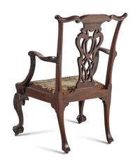 A George II Mahogany Armchair