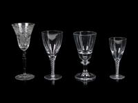 A Group of Glass Stemware