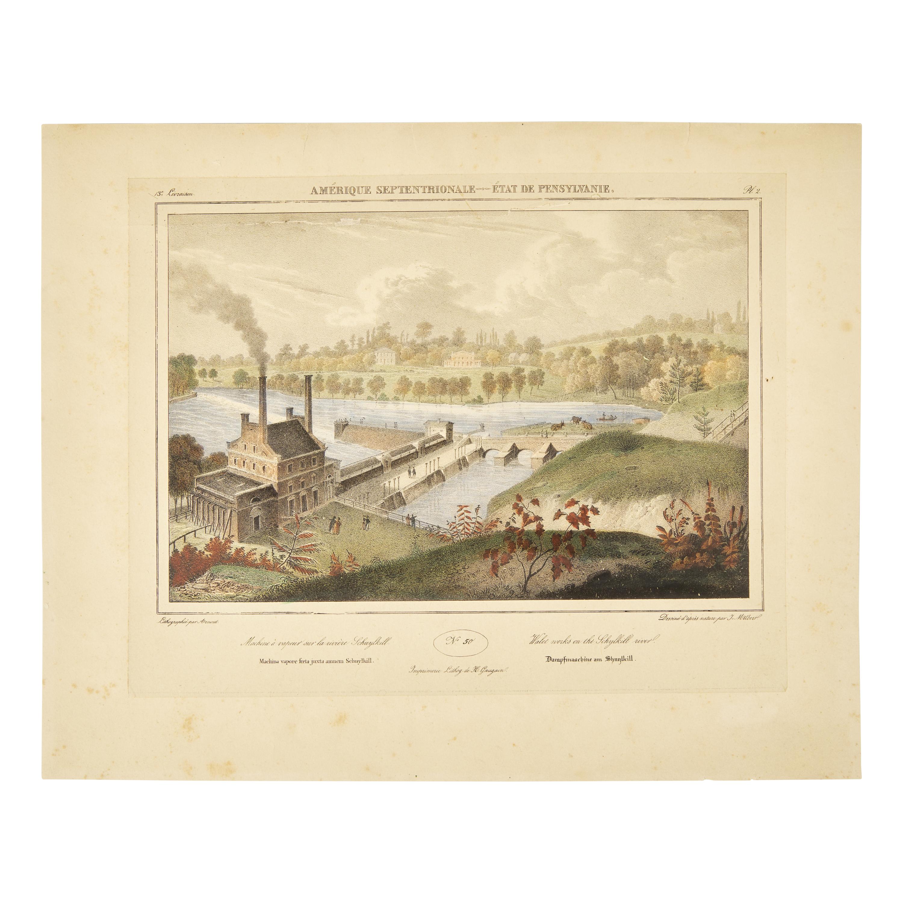 [Prints] Group of Nine Philadelphia Related Prints
