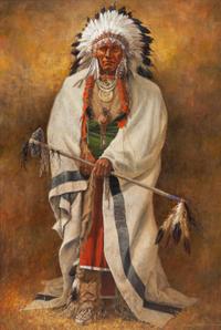 Powder Face Arapahoe Chief