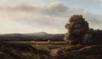 J. S. McLaren, (Scottish, 19th century), Farmer in the Distance, 1873
