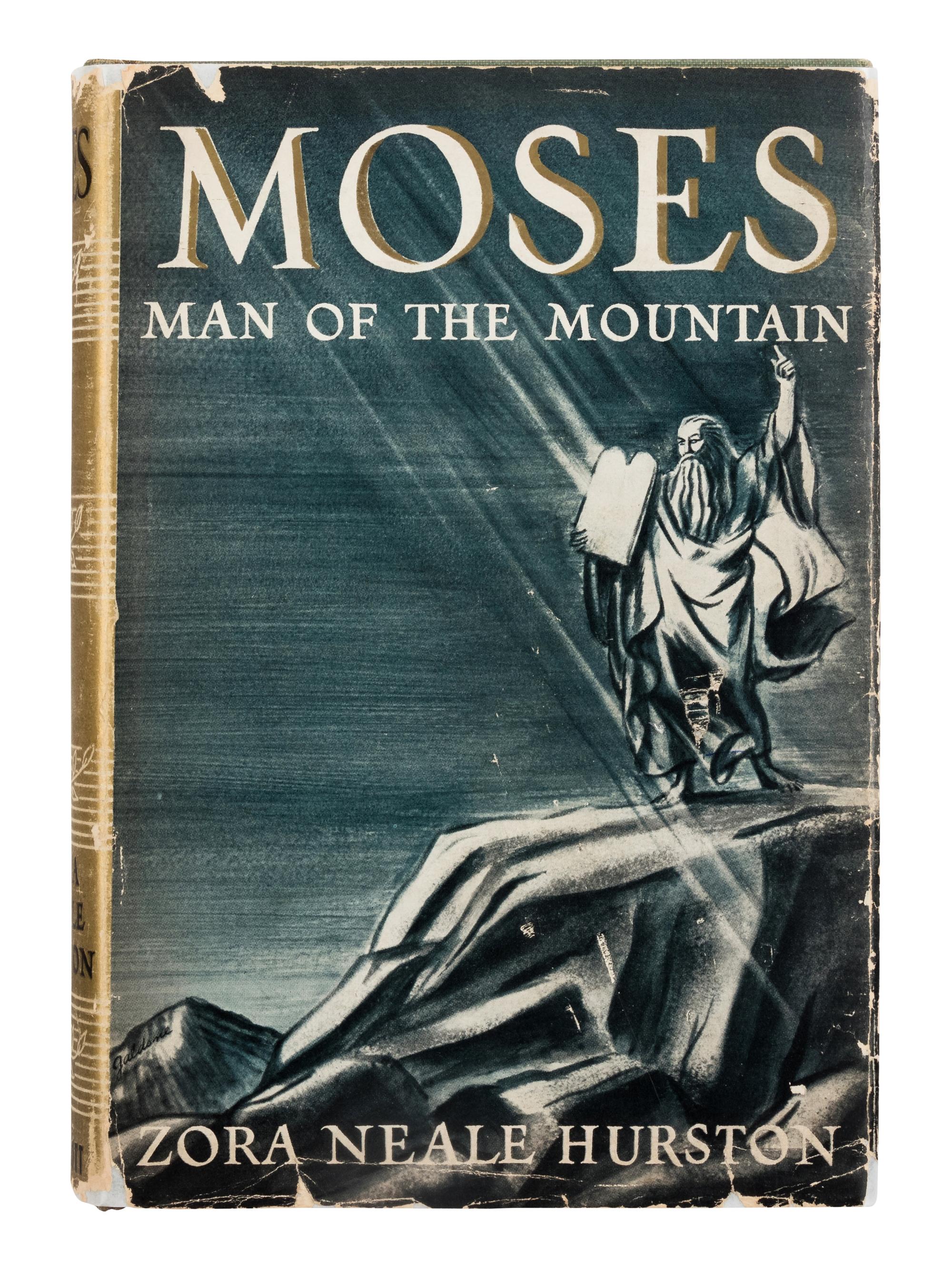 [AFRICAN AMERICAN LITERATURE]. HURSTON, Zora Neale (1891-1960). Moses, Man of the Mountain. Philadelphia: J.B. Lippincott Company, 1939.