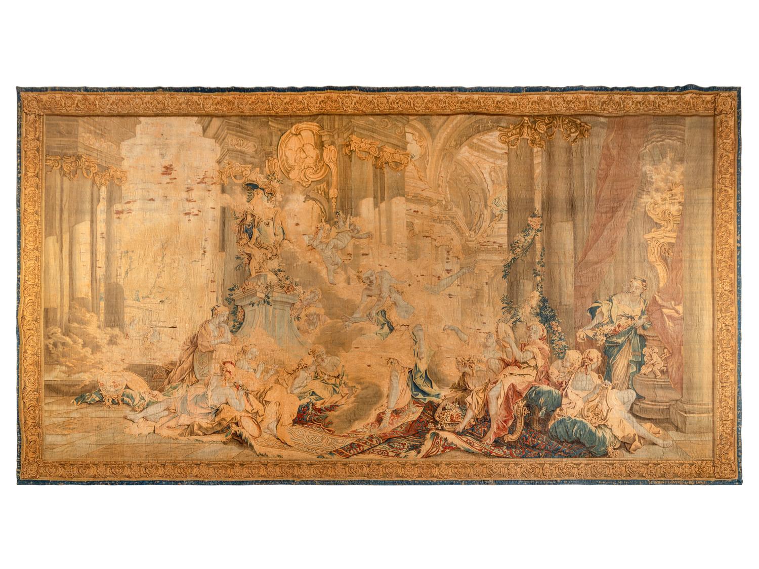 A Beauvais Mythological Tapestry