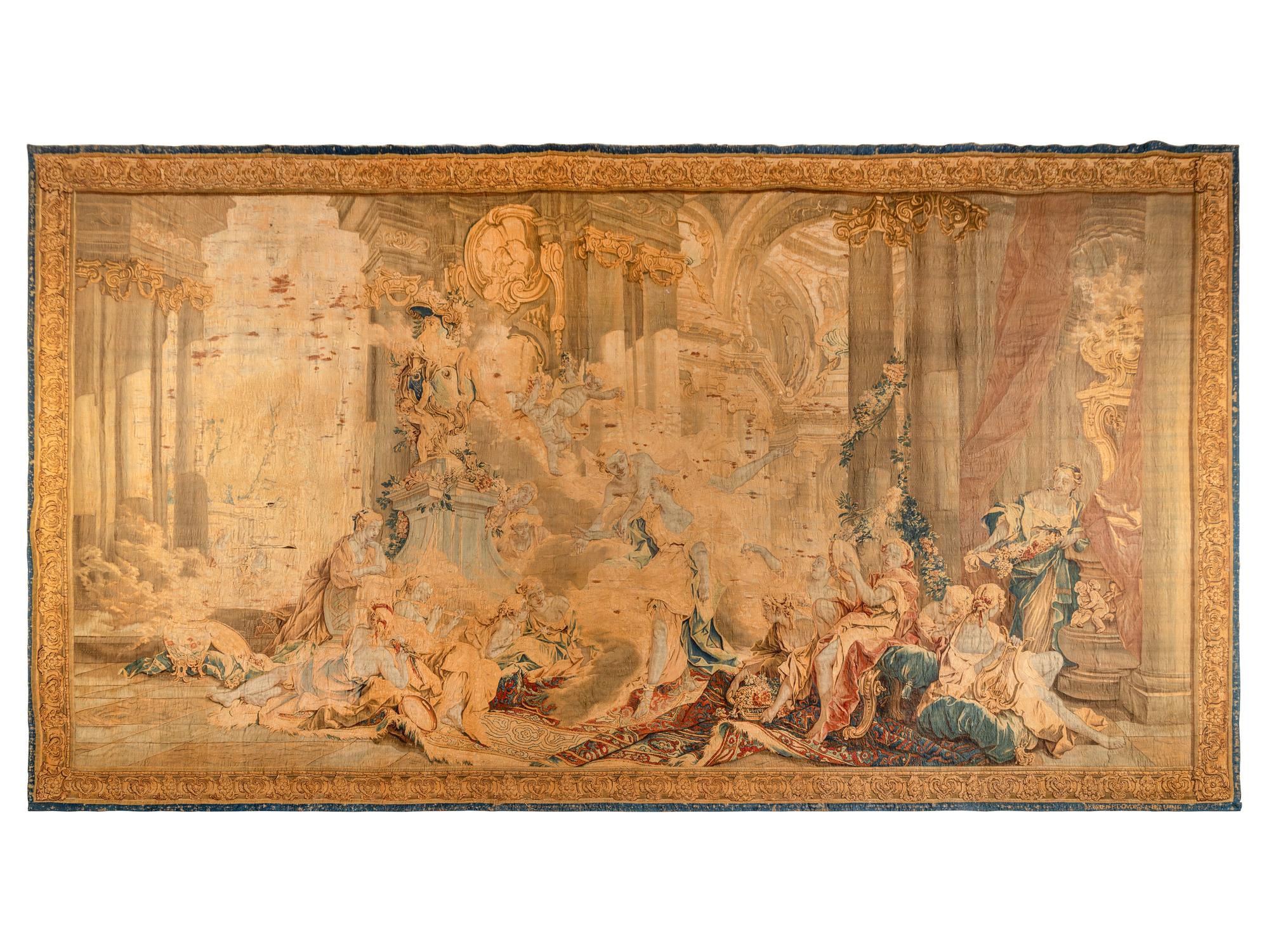 A Beauvais Mythological Tapestry