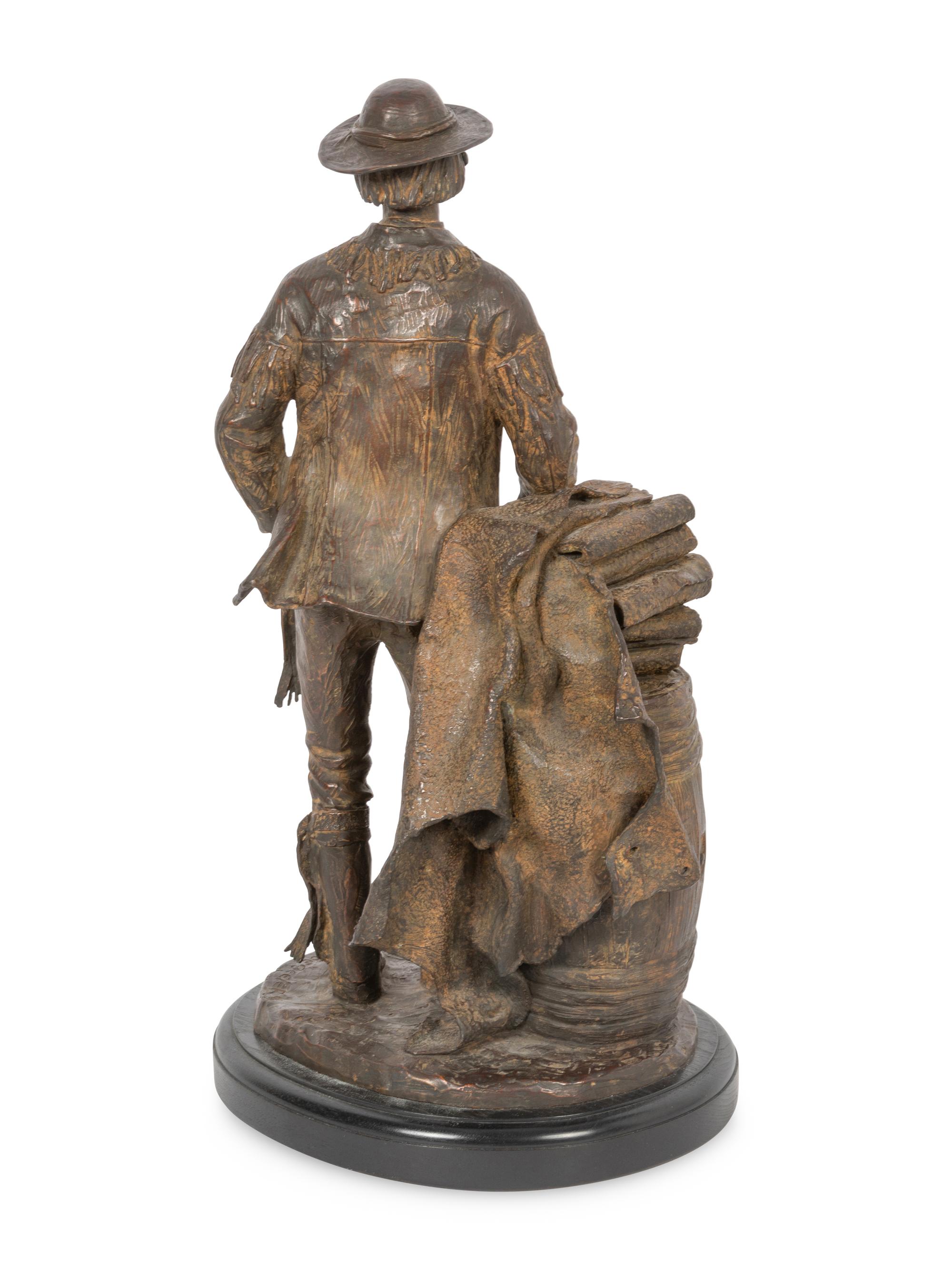 Man with Barrel