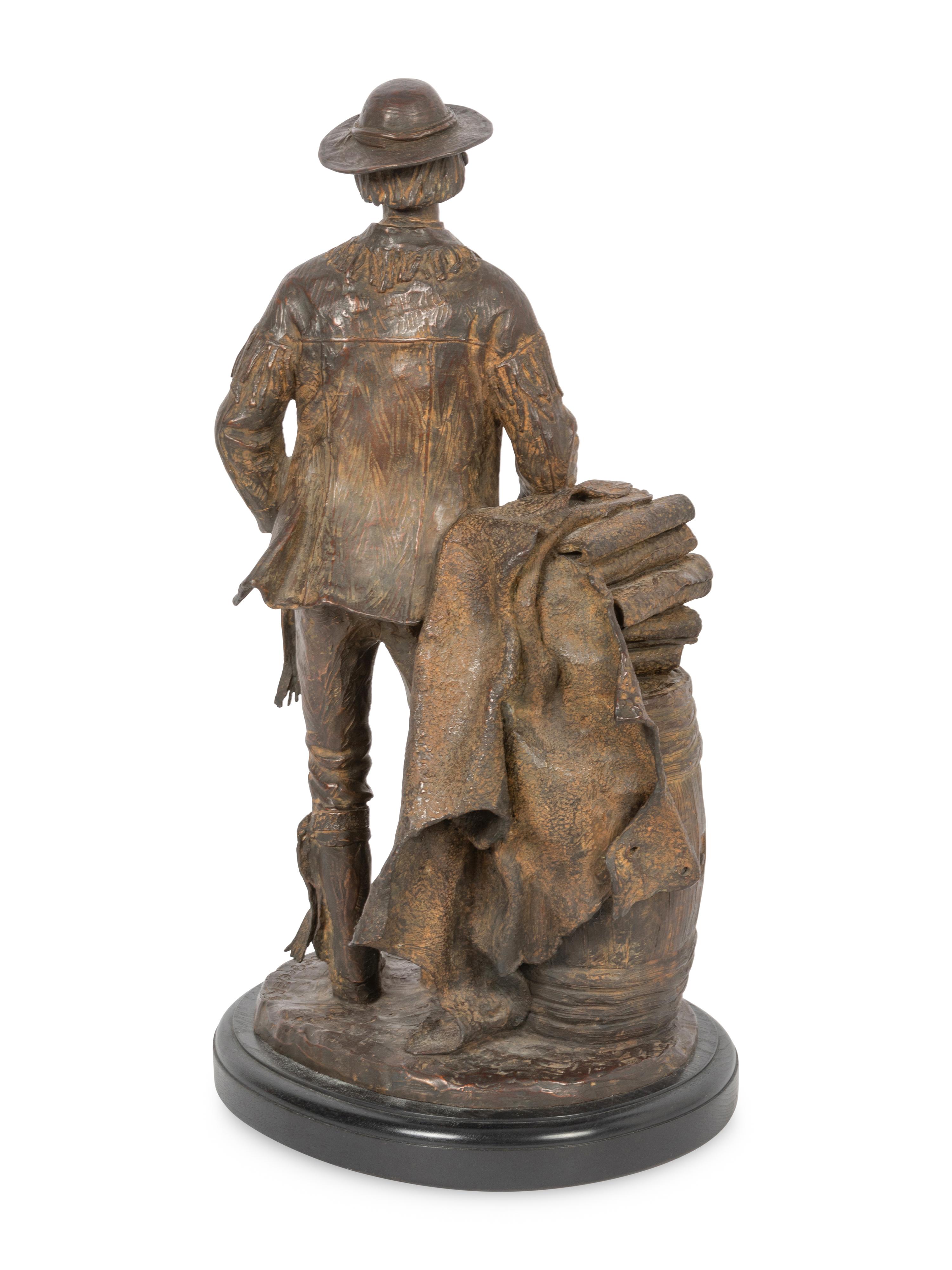Man with Barrel