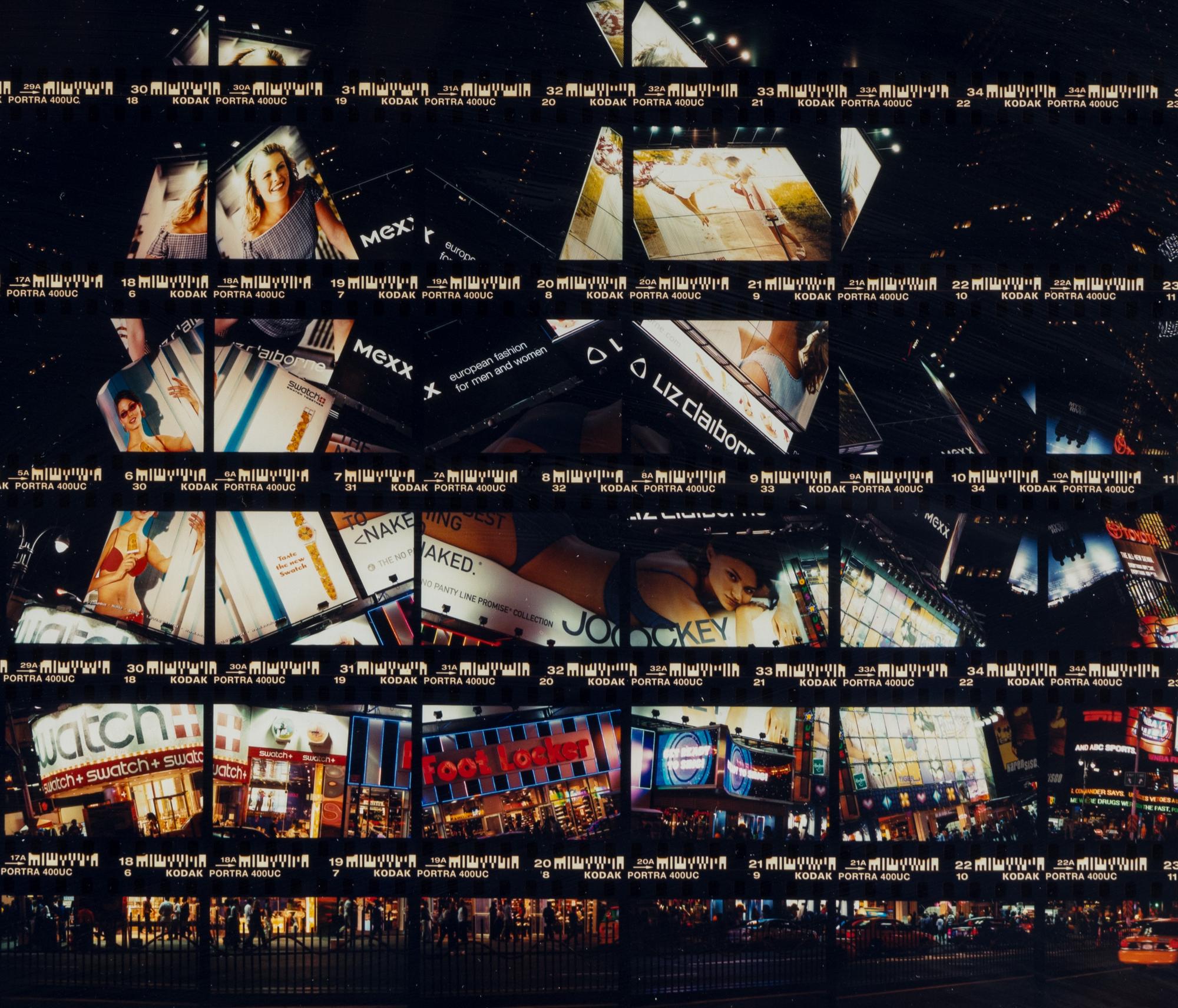 New York, Night at Times Square , 2003