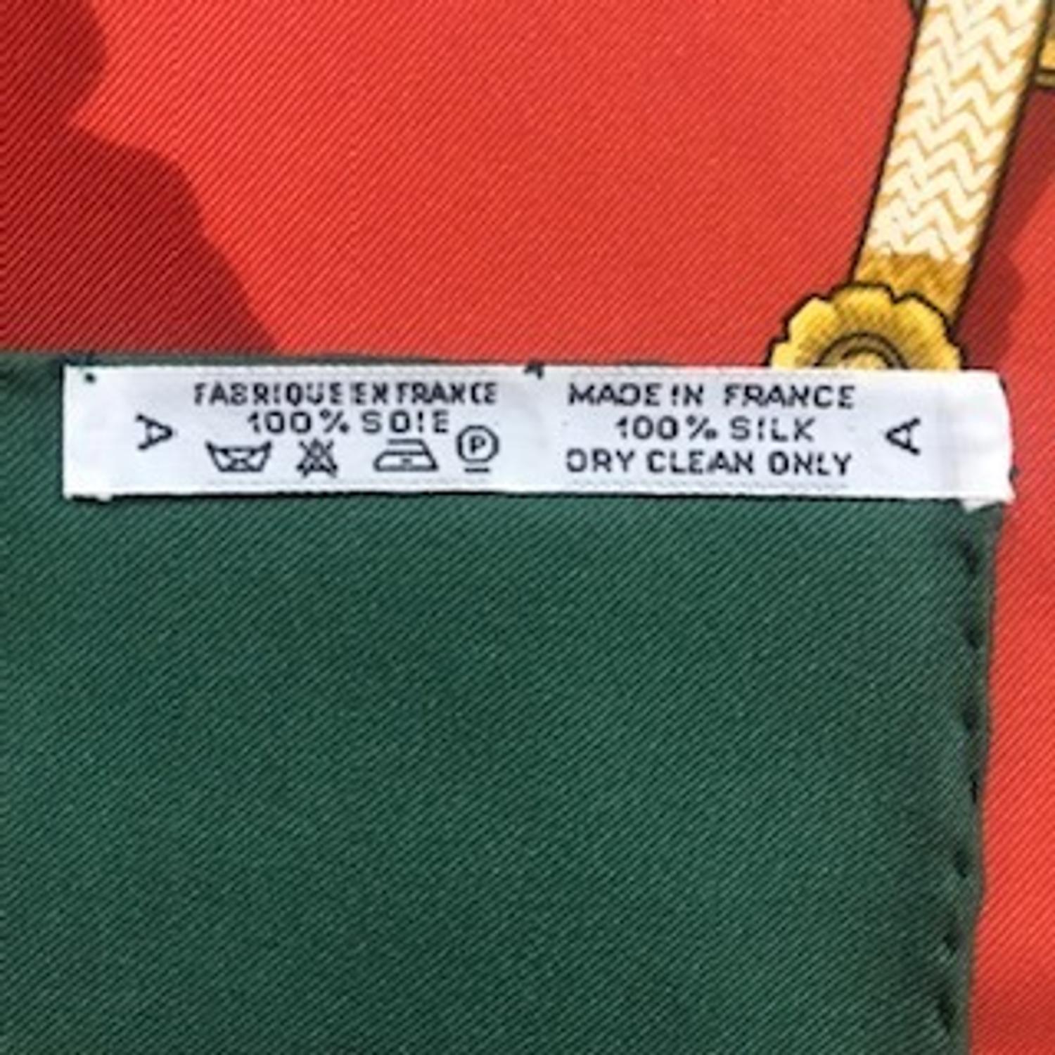 Hermès 90cm Silk Scarf