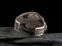 Silver and Turquoise Cuff Bracelet