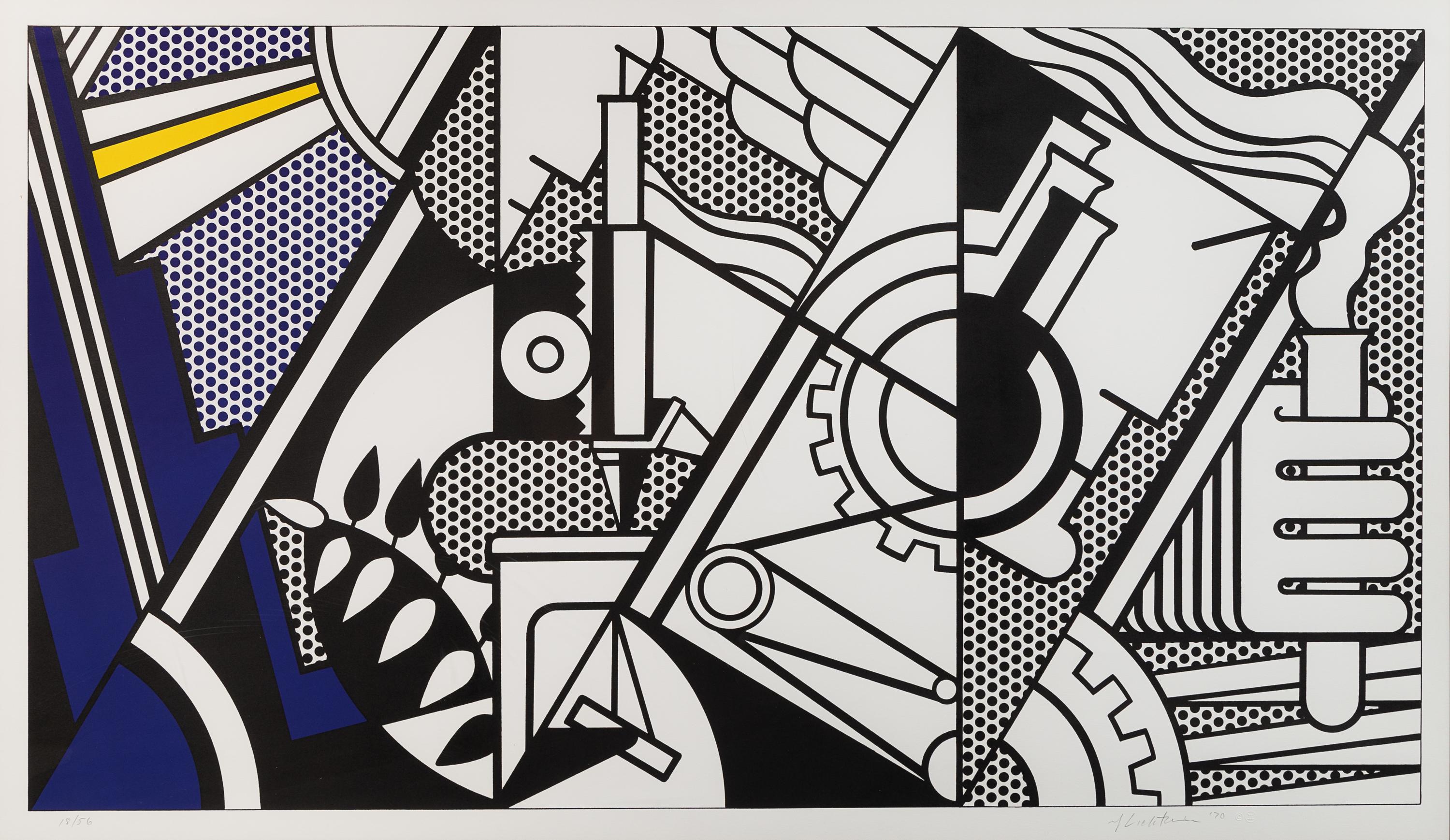 Roy Lichtenstein, (American, 1923-1997), Peace through Chemistry, 1970