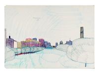 The Skyline of Chicago, 1986, S. Michigan Av.
