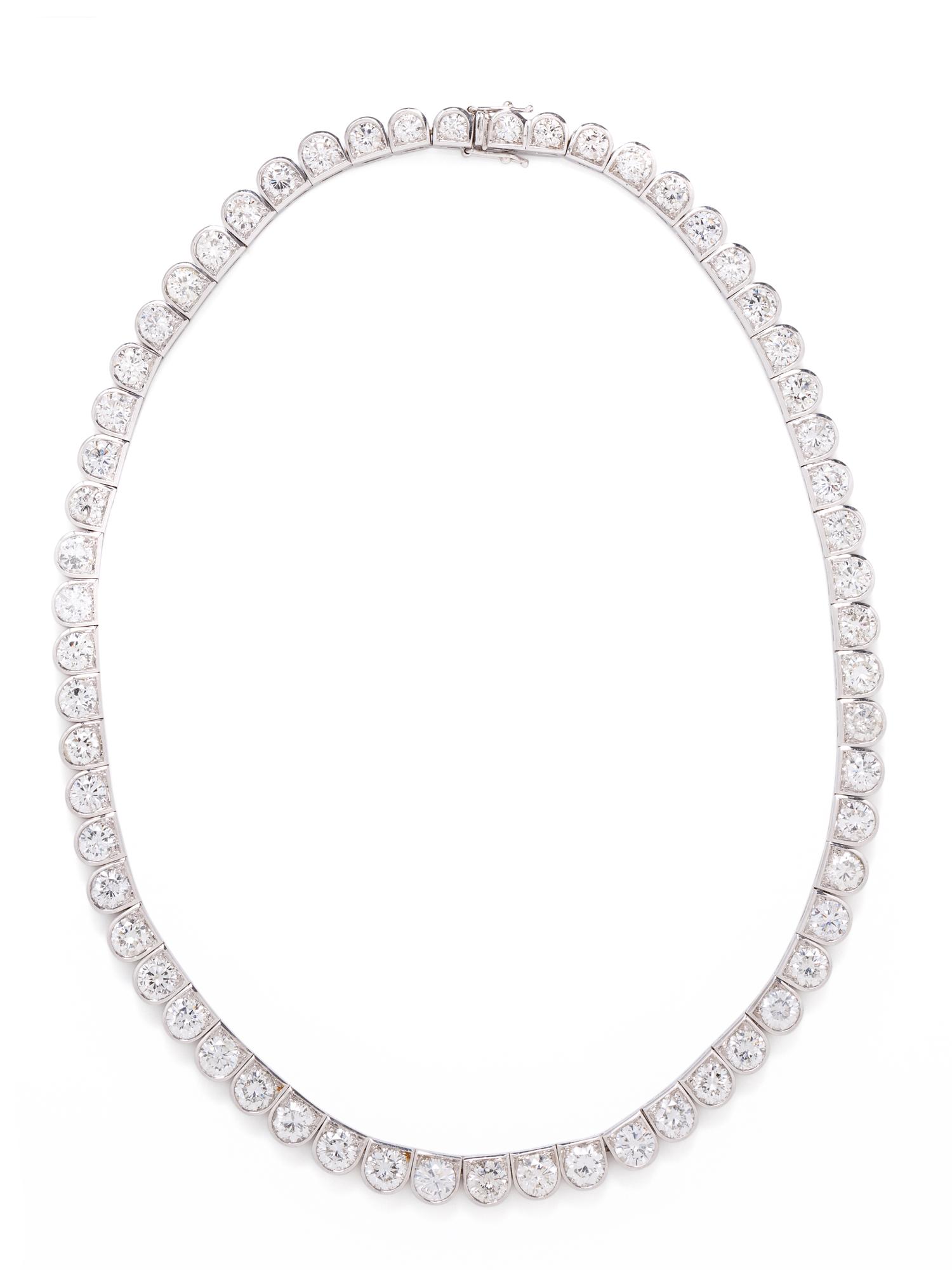 DIAMOND RIVIÈRE NECKLACE
