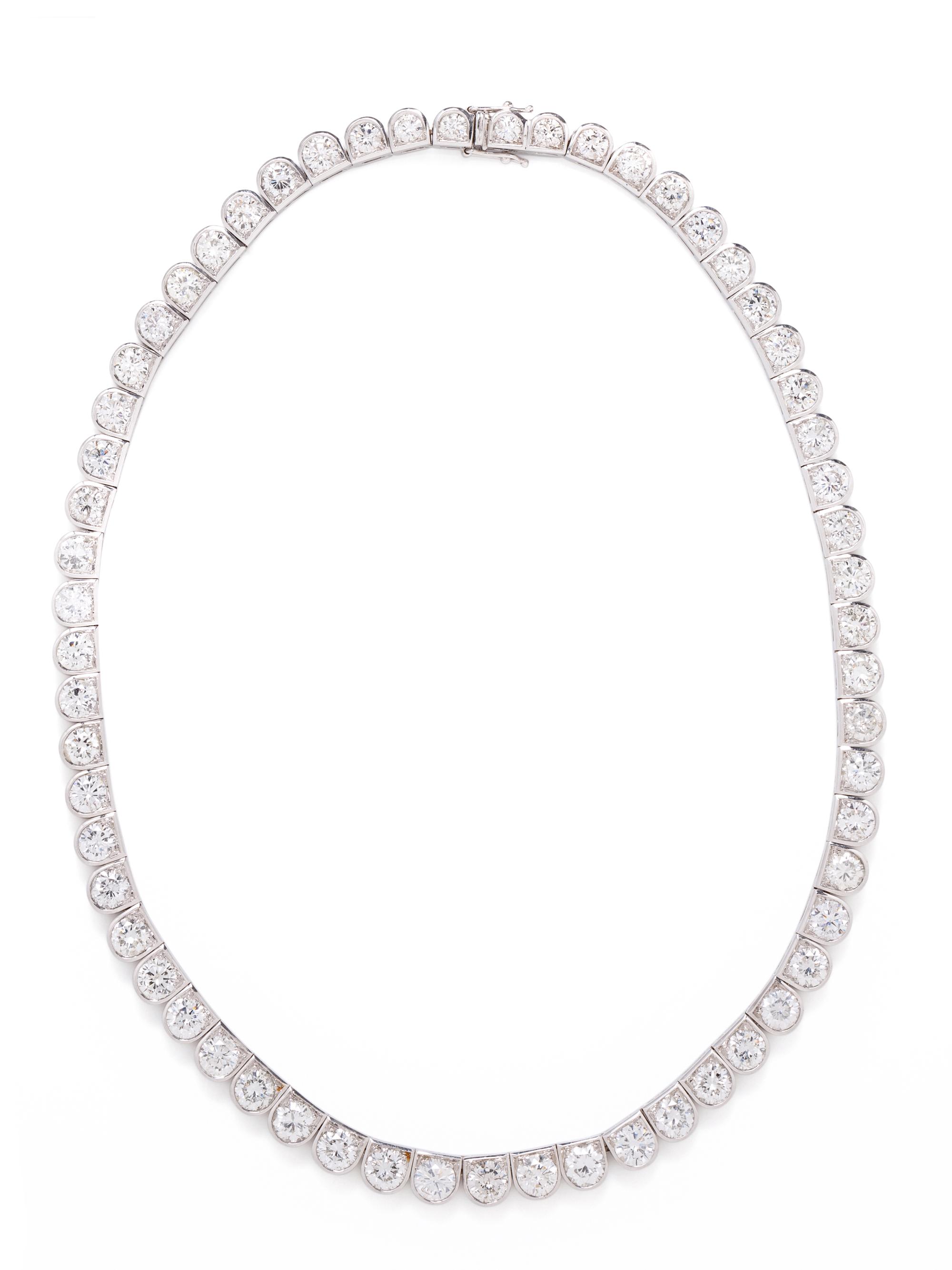 DIAMOND RIVIÈRE NECKLACE