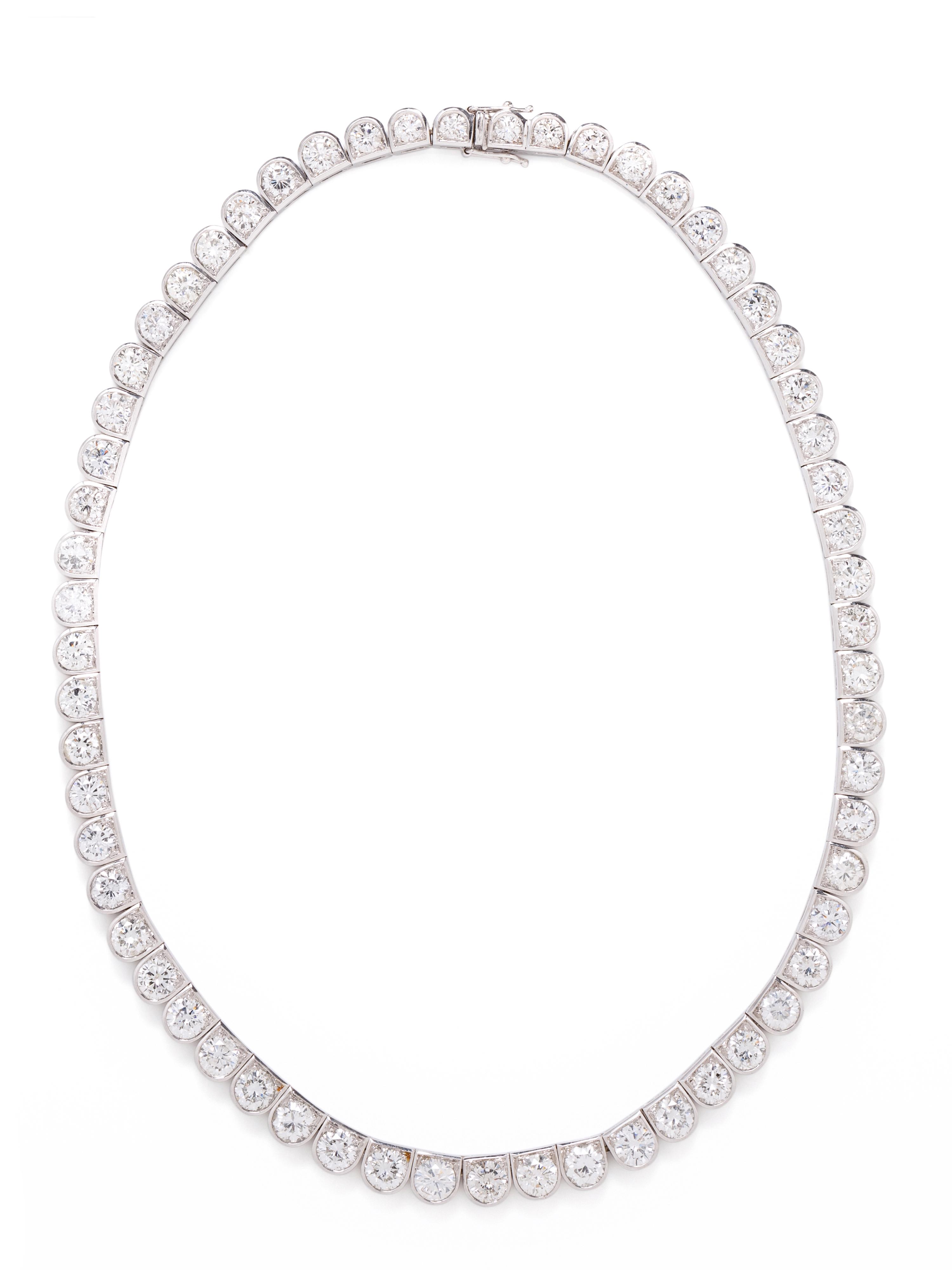 DIAMOND RIVIÈRE NECKLACE