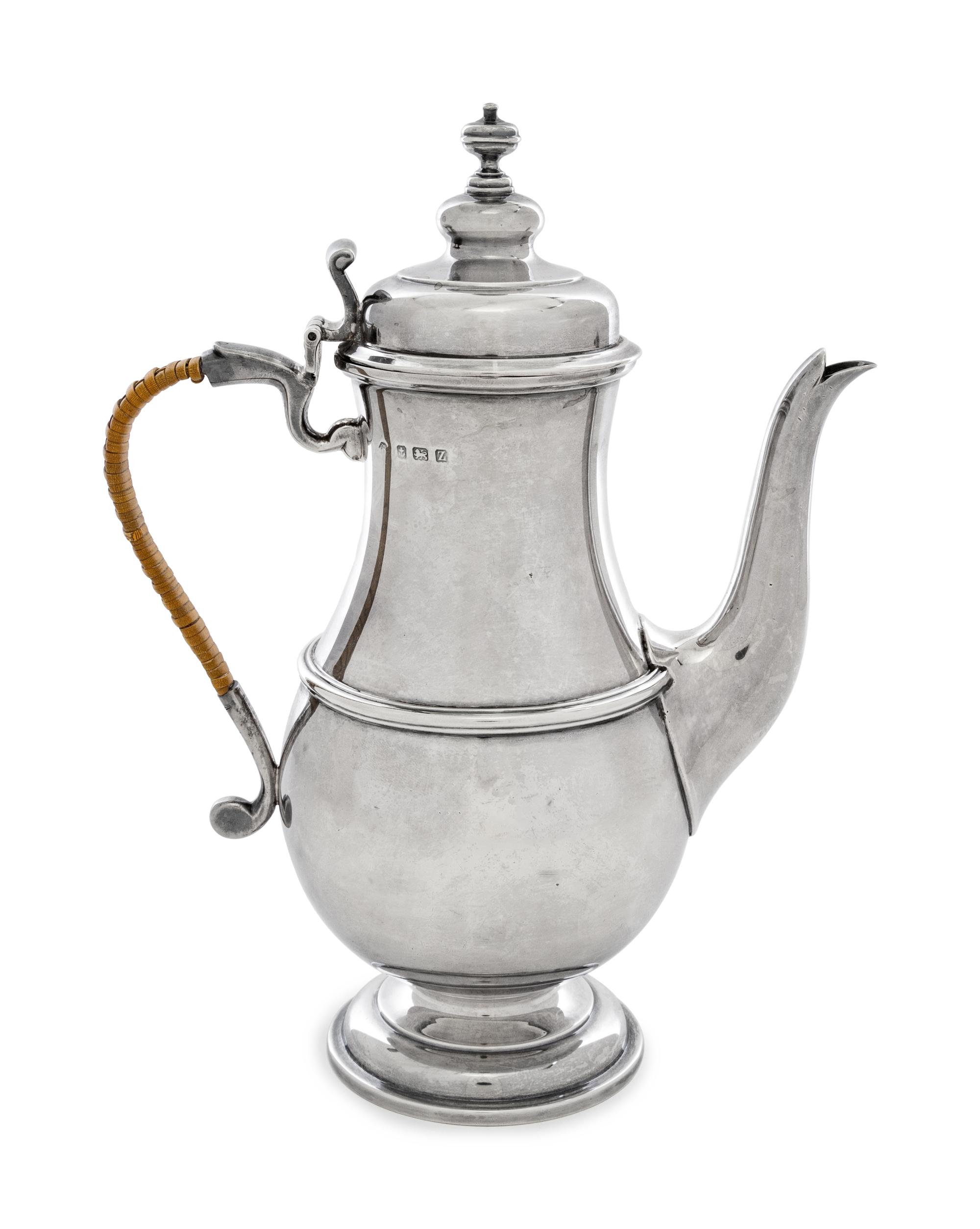 A George V Silver Coffee Pot
