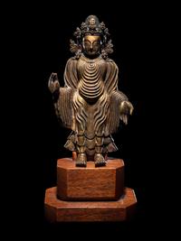A Gilt Bronze Figure of Buddha