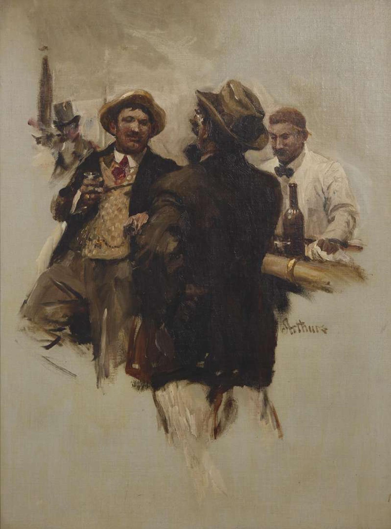 Stanley Massey Arthurs (American, 1877–1950) - It was a Sight for Sore Eyes to See Tim Sullivan (The Bond of Comradeship)