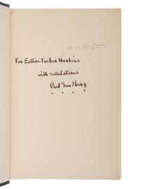 SANDBURG, Carl (1878-1967). Remembrance Rock . New York: Harcourt, Brace and Company, 1948.