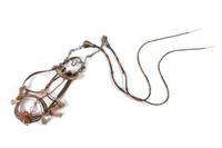 Multi-Colored Hitched Horsehair Bridle — Circa 1900