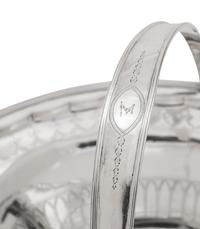 An Irish George III Silver Centerpiece Basket