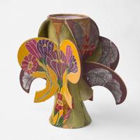 Andrea Gill (American, b. 1948) Monumental Terracotta Vase, USA, circa 1998