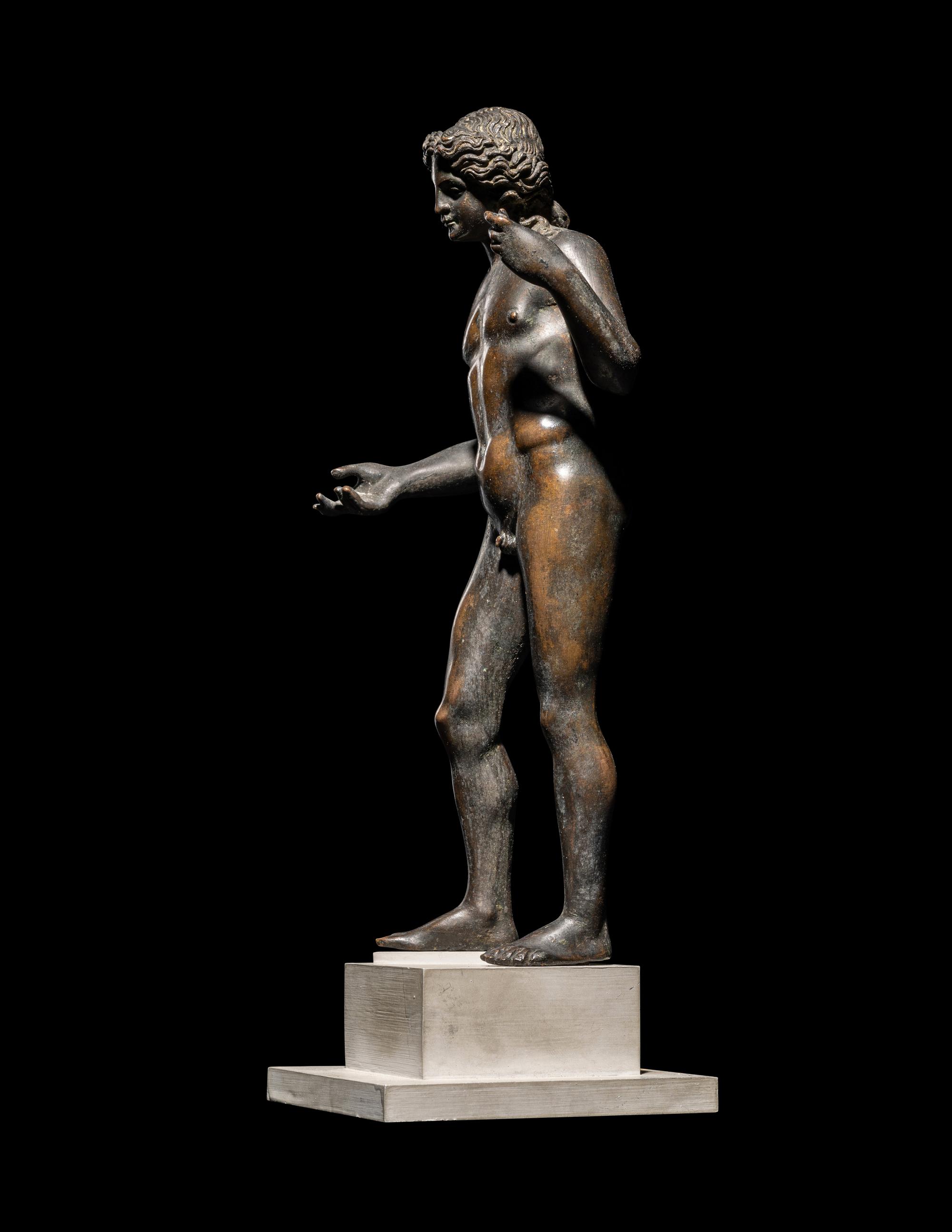 A Gallo-Roman Bronze Apollo