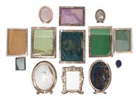 A Collection of American Silver Picture Frames