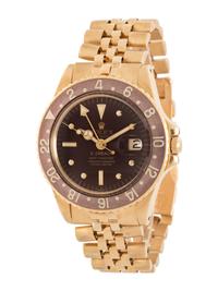 ROLEX, REF. 1675 18K YELLOW GOLD 'GMT-MASTER' DATE WATCH
