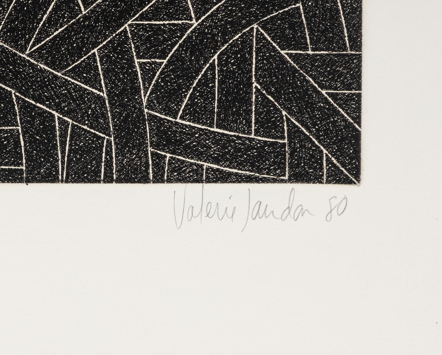 Untitled (Geometric Abstract) , 1980