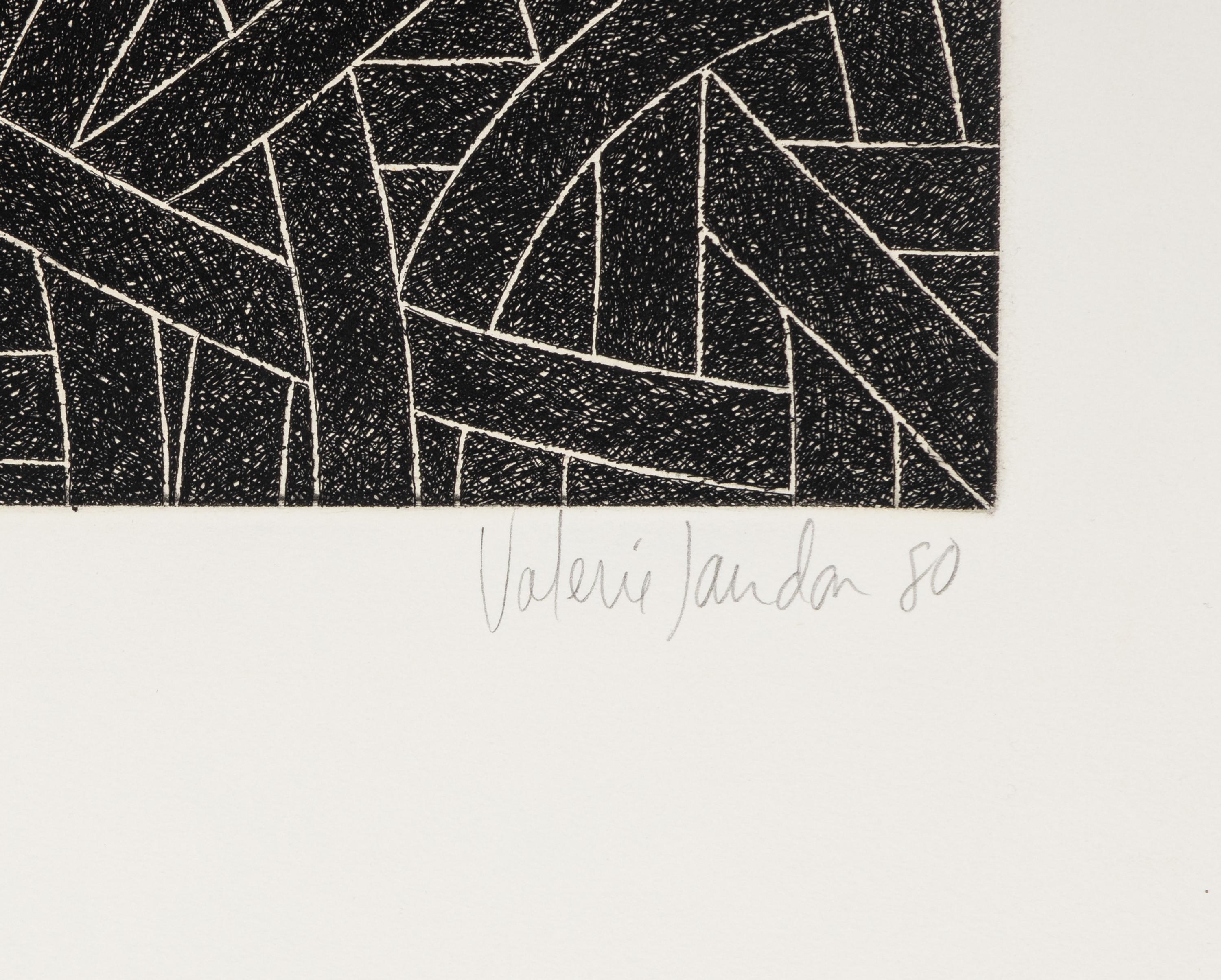Untitled (Geometric Abstract) , 1980