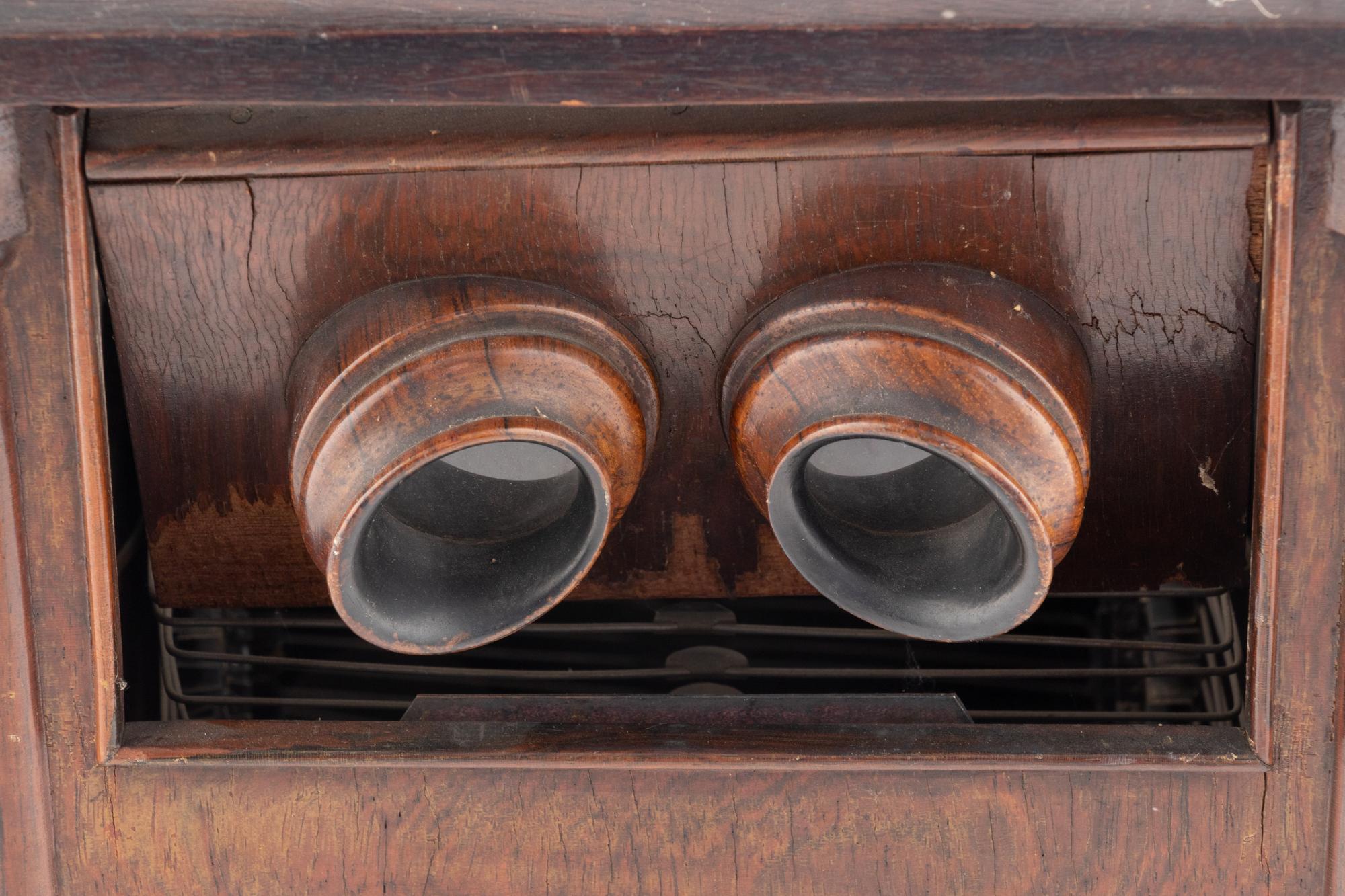 An Alexander Becker Tabletop Double Stereo Viewer