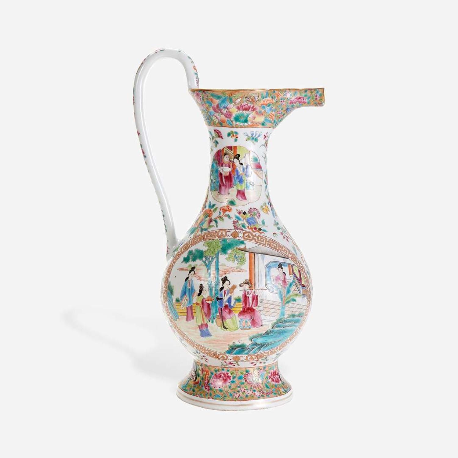 An Assembled Group of Chinese Export Famille Rose and Rose Mandarin Serving Pieces various dates, 19th/20th century