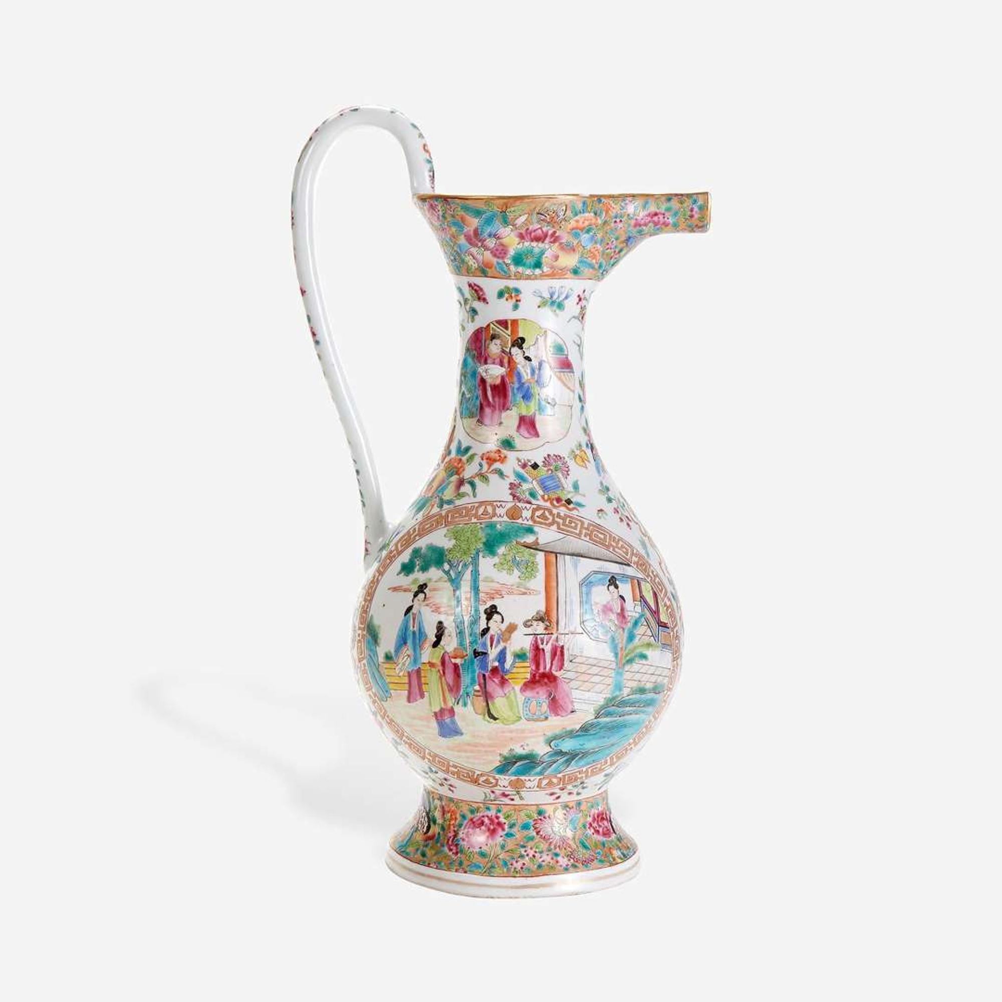 An Assembled Group of Chinese Export Famille Rose and Rose Mandarin Serving Pieces various dates, 19th/20th century