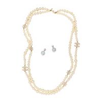 CHANEL & DIOR, NECKLACE & EARRINGS
