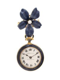TIFFANY & CO., HAAS SUISSE, LAPEL PIN POCKET WATCH