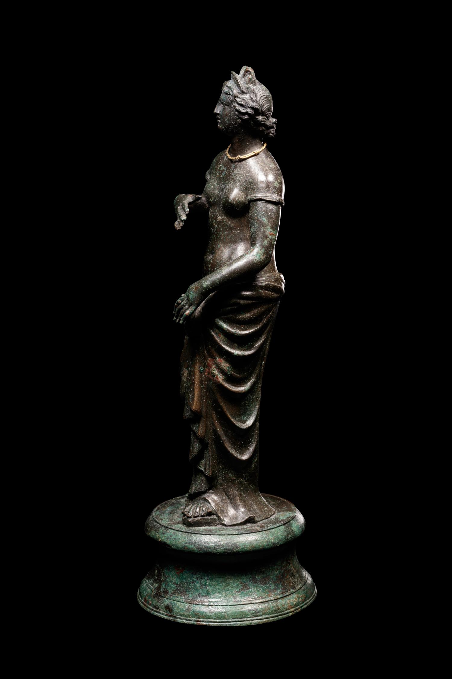 A Roman Bronze Venus
