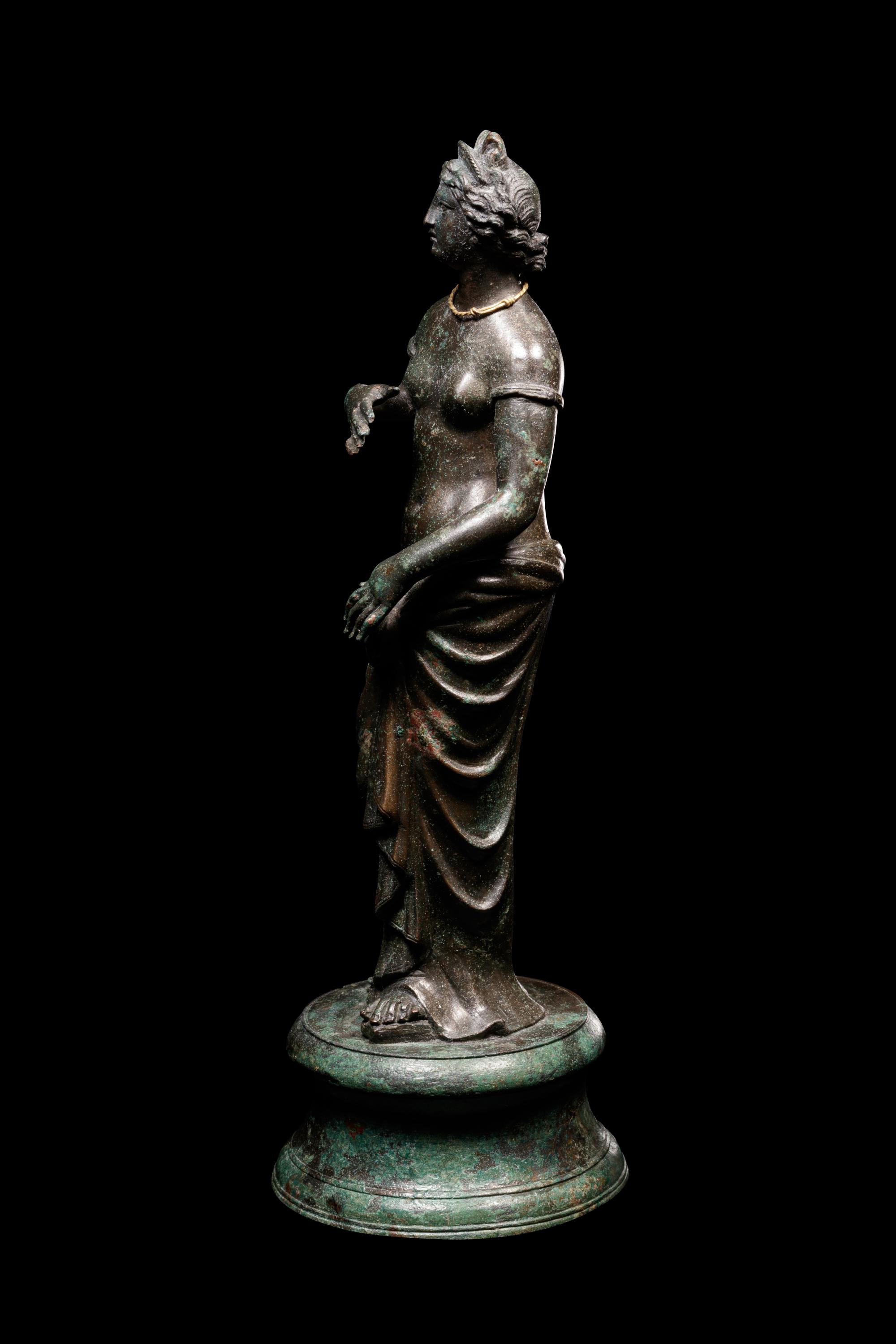 A Roman Bronze Venus