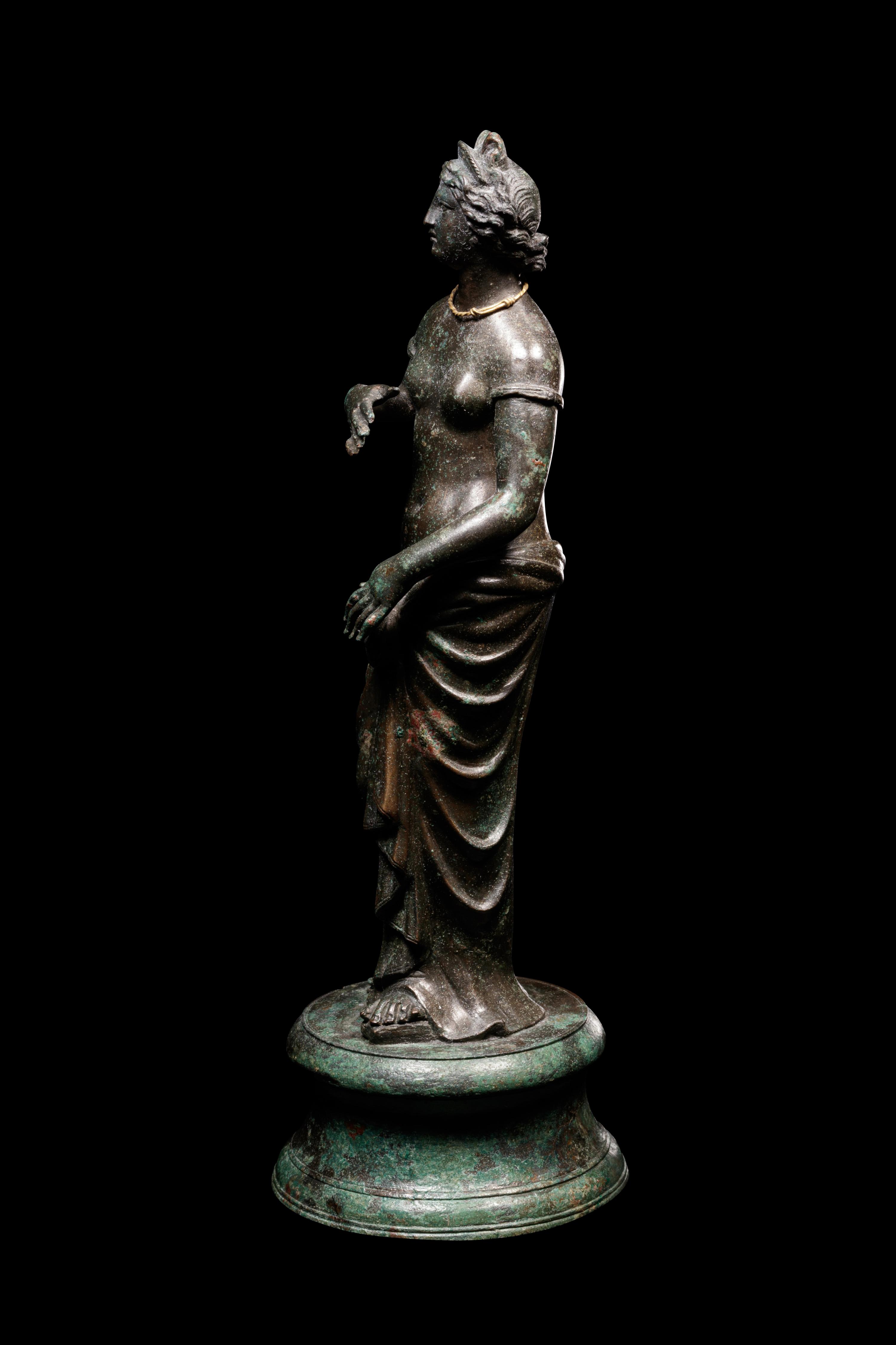A Roman Bronze Venus