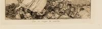 Four plates from Los desastres de la Guerra , (printed later)