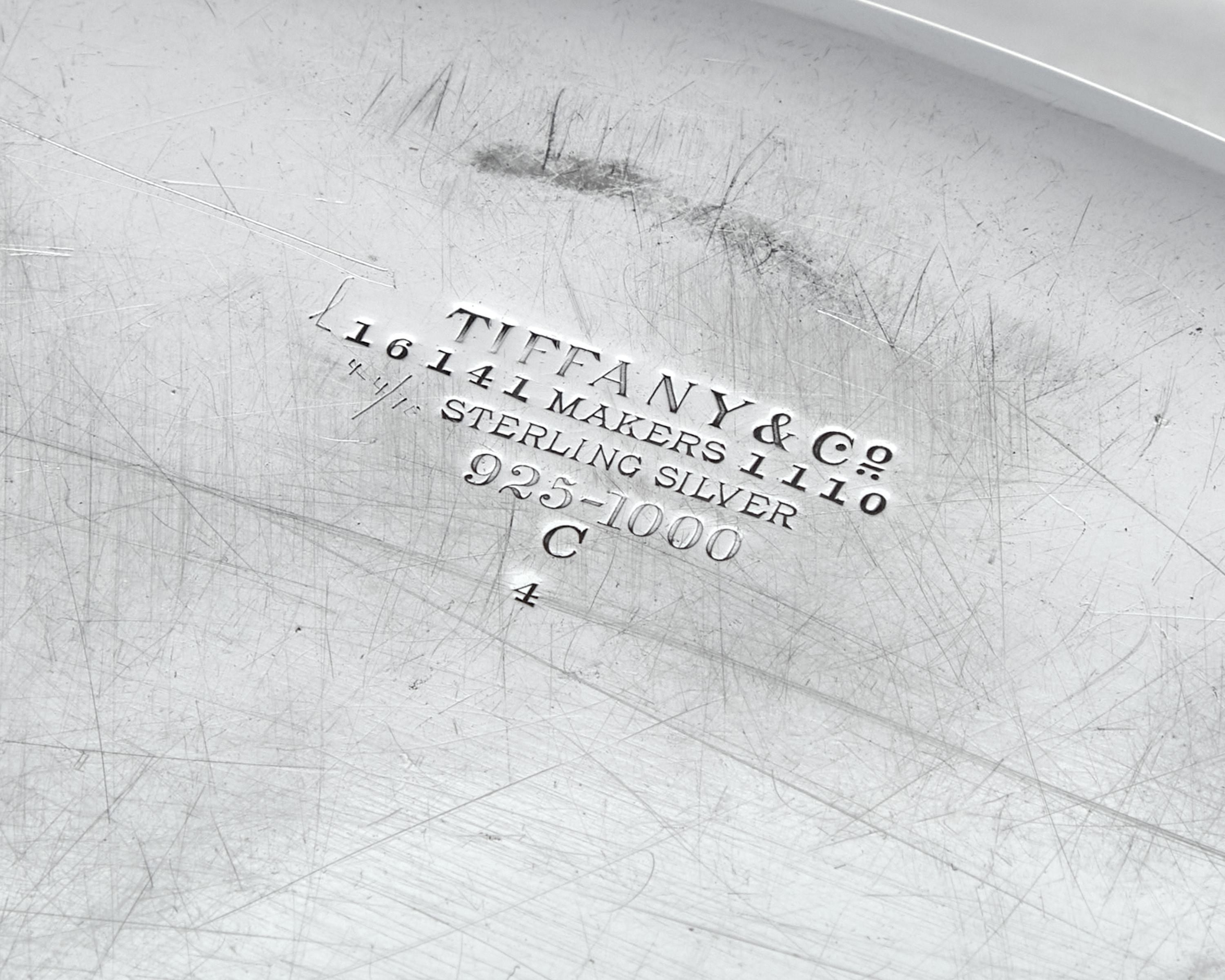 A Sterling Silver Covered Vegetable Dish