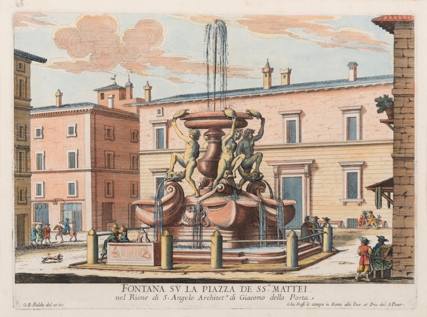 Giovani Battista Falda (Italian, 1643-1678)