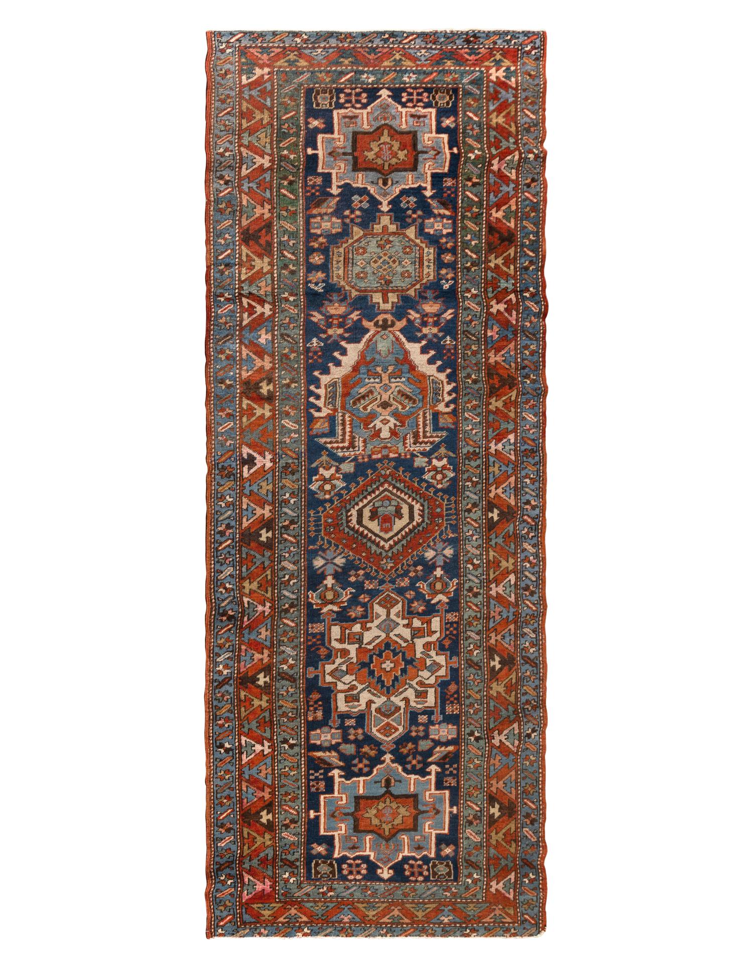 A Heriz Wool Runner