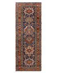 A Heriz Wool Runner