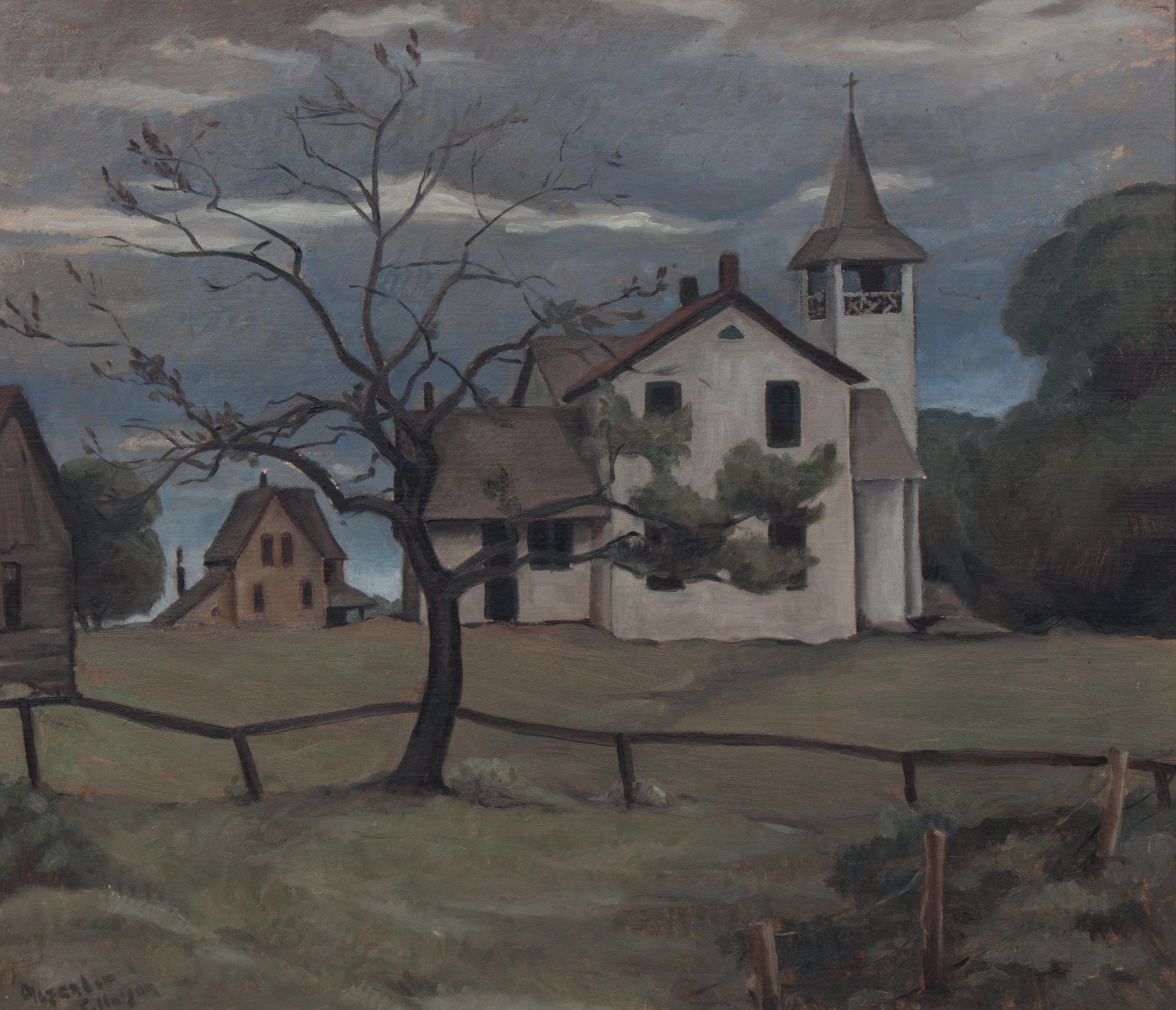 Alexander Tillotson, (Wisconsin, 1897-1966) , Country Church