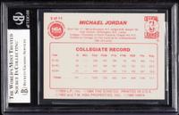 A 1985-86 Star All Rookie Team Michael Jordan Basketball Card No. 2 (BGS 8 NM-MT)