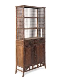 A Chinese Jichimu Displaying Cabinet